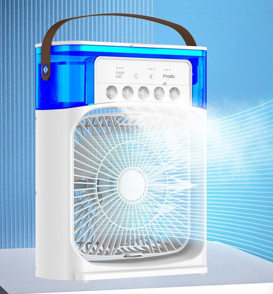 Mini Portable Air Cooler_Instant coolinf fan for Summer|3-Speed USB Air conditioner