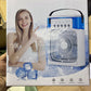 Mini Portable Air Cooler_Instant coolinf fan for Summer|3-Speed USB Air conditioner