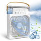 Mini Portable Air Cooler_Instant coolinf fan for Summer|3-Speed USB Air conditioner